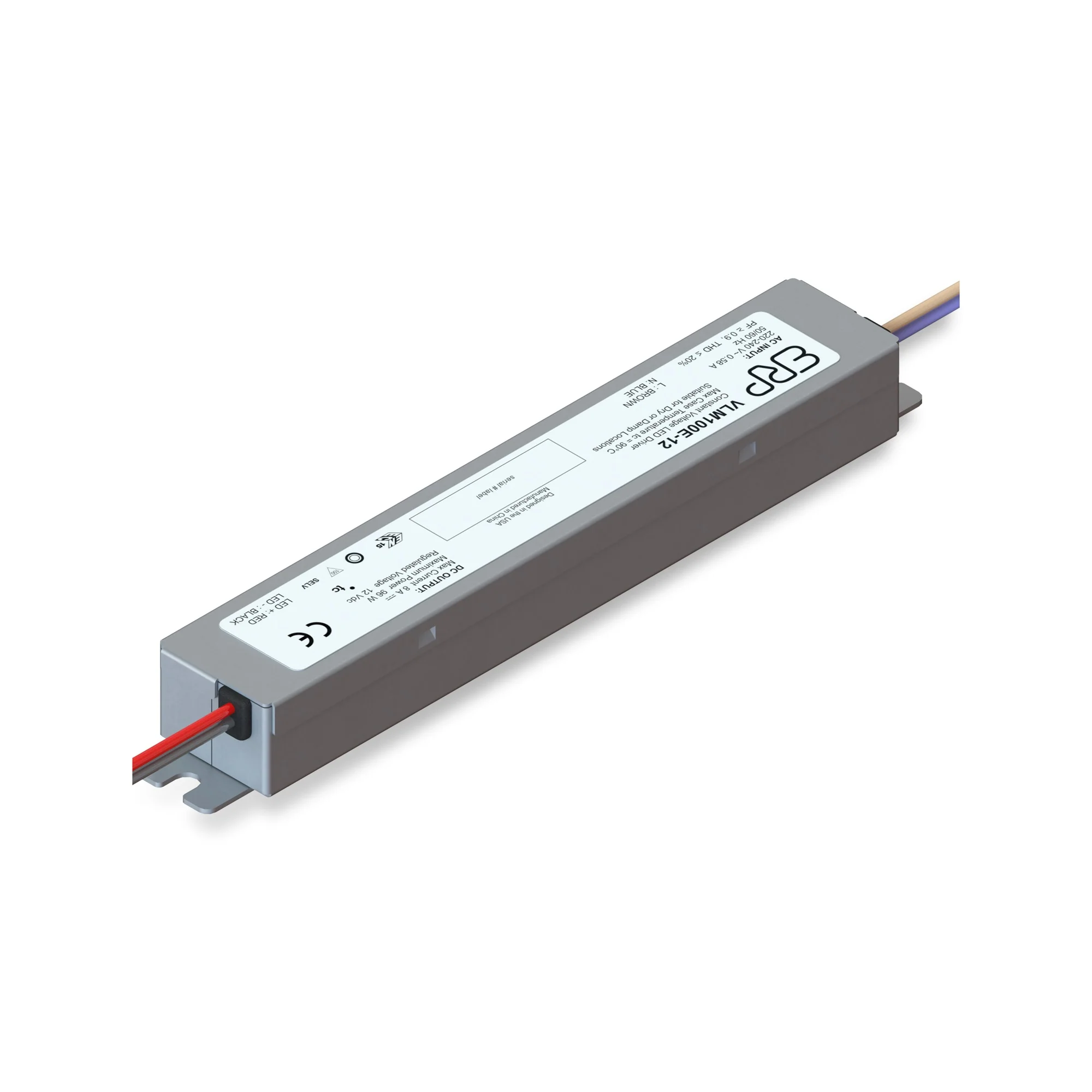 ERP Power VLM100E-48, 48V-96W, Netzteil mit Leitungen - Image 2